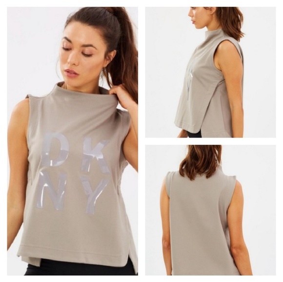 Dkny Tops - DKNY sport  logo  top size med